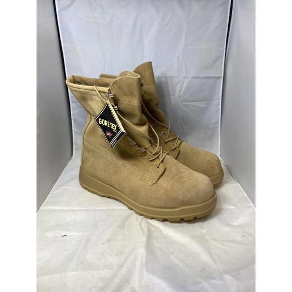 Altama 11461B Gore-Tex Cold Weather Combat Military Boots Tan NEW SZ 13.5 XW - Picture 1 of 8
